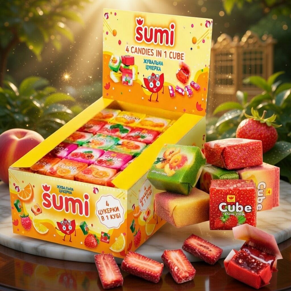 Жувальні цукерки Sumi Cube