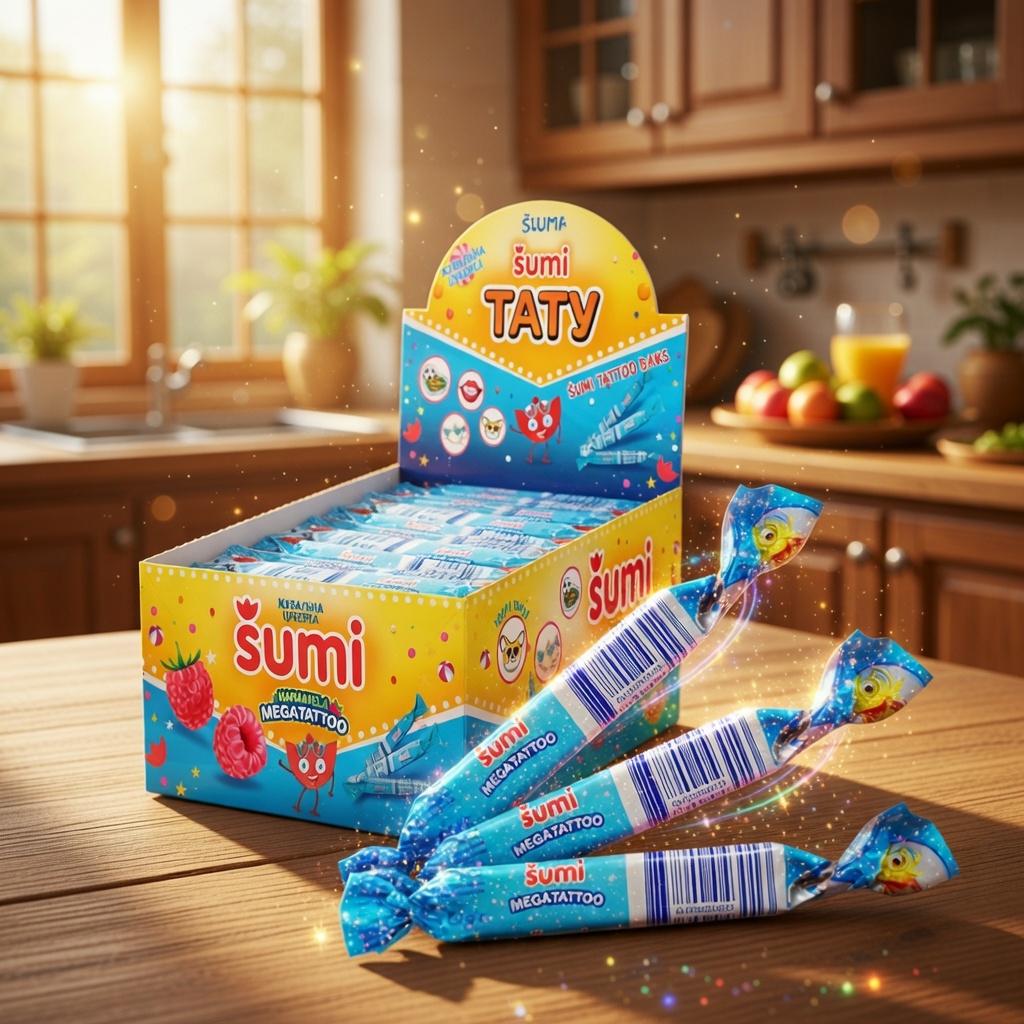 Жувальні цукерки тату Sumi Tatoo