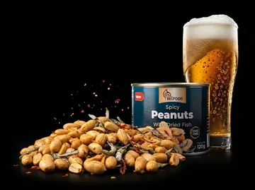 Арахіс з анчоусом смажений гострийBelfood 120г