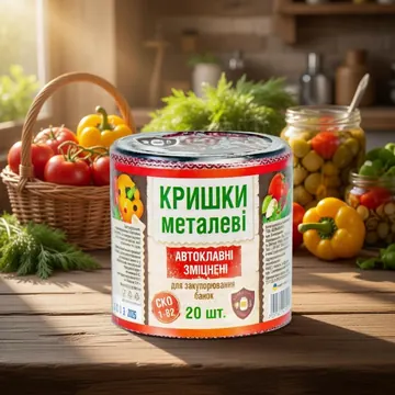 Кришки для консервації Belfood автоклавні СКО 1-82