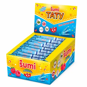 Жувальні цукерки Sumi Tatoo з татушками